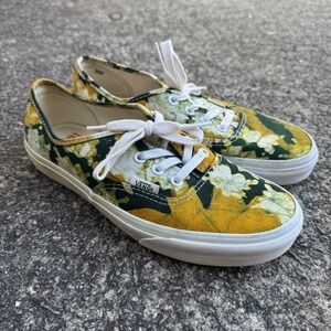 VANS Della Era Low Top Sneakers Batik Green Women's Sz 7.5 Tie Dye